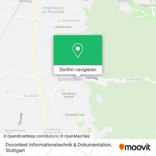 Docontext Informationstechnik & Dokumentation Karte