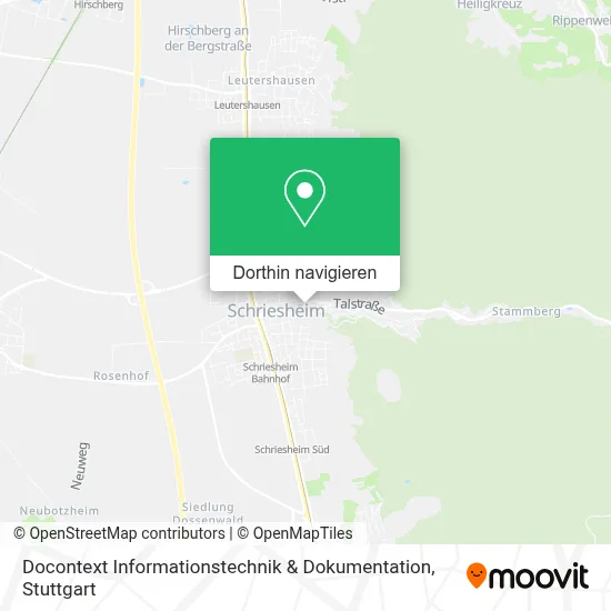 Docontext Informationstechnik & Dokumentation Karte