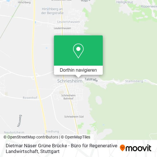 Dietmar Näser Grüne Brücke - Büro für Regenerative Landwirtschaft Karte