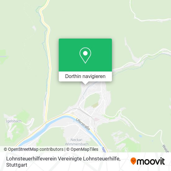 Lohnsteuerhilfeverein Vereinigte Lohnsteuerhilfe Karte