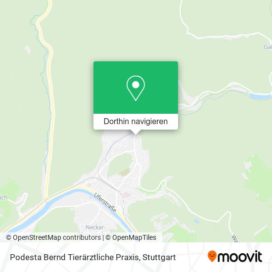 Podesta Bernd Tierärztliche Praxis Karte