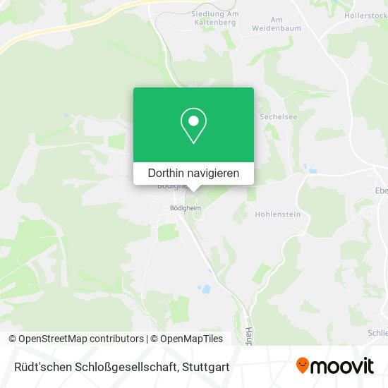 Rüdt'schen Schloßgesellschaft Karte
