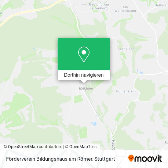 Förderverein Bildungshaus am Römer Karte