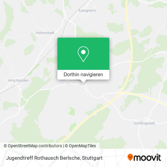 Jugendtreff Rothausch Berlsche Karte