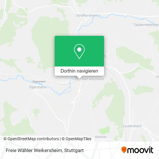 Freie Wähler Weikersheim Karte