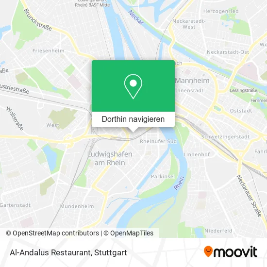 Al-Andalus Restaurant Karte