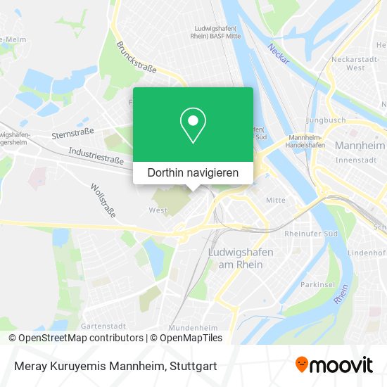 Meray Kuruyemis Mannheim Karte