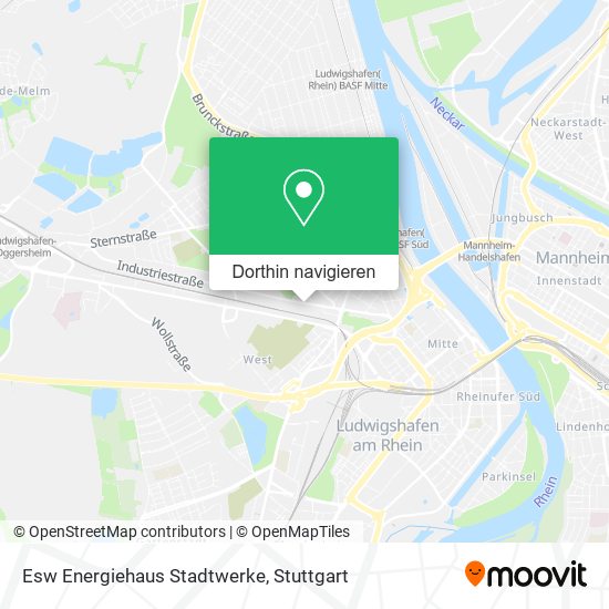 Esw Energiehaus Stadtwerke Karte