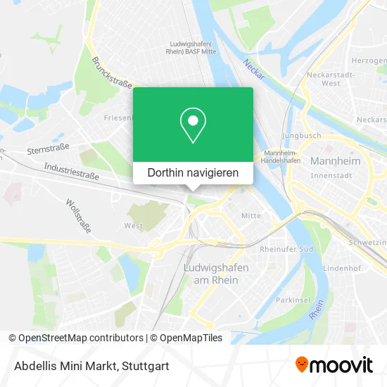 Abdellis Mini Markt Karte