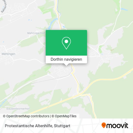 Protestantische Altenhilfe Karte