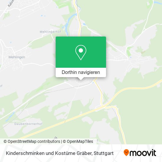 Kinderschminken und Kostüme Gräber Karte
