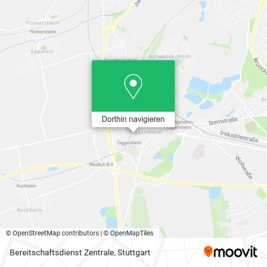 Bereitschaftsdienst Zentrale Karte