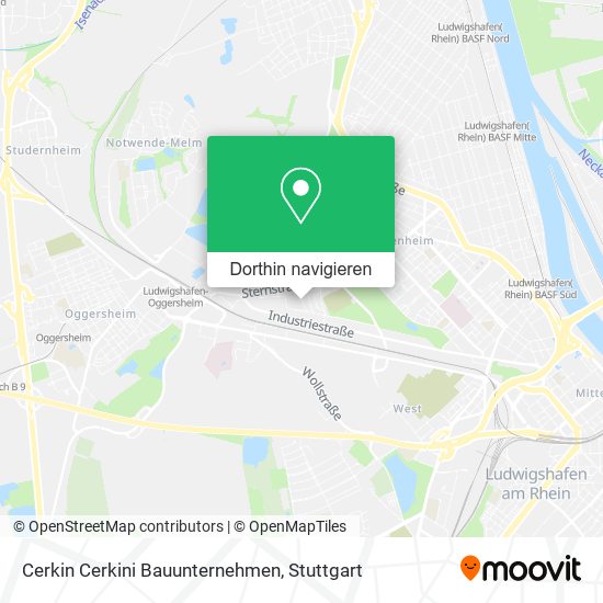 Cerkin Cerkini Bauunternehmen Karte