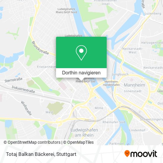 Totaj Balkan Bäckerei Karte