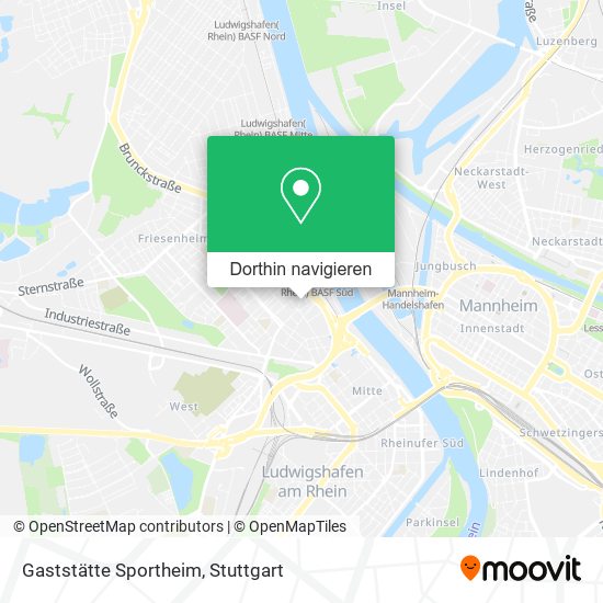 Gaststätte Sportheim Karte