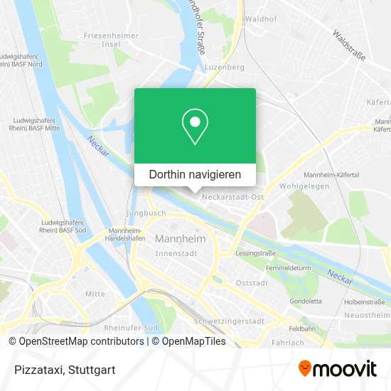 Pizzataxi Karte