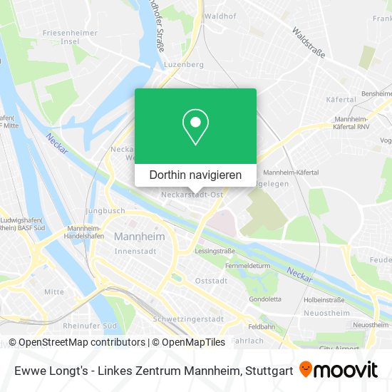 Ewwe Longt's - Linkes Zentrum Mannheim Karte