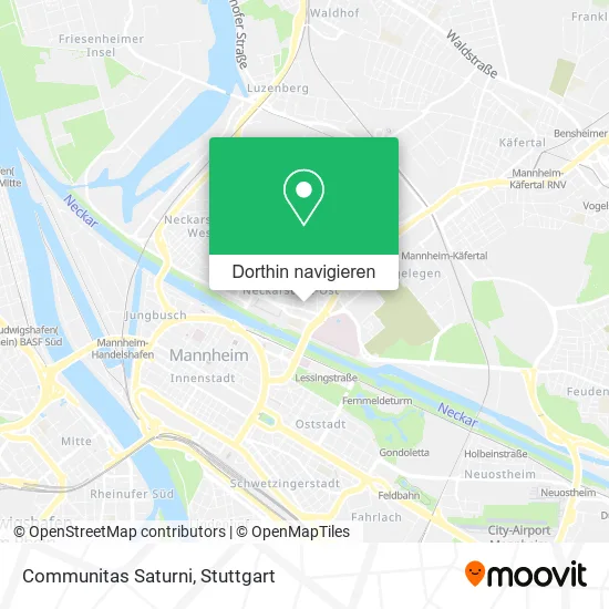 Communitas Saturni Karte