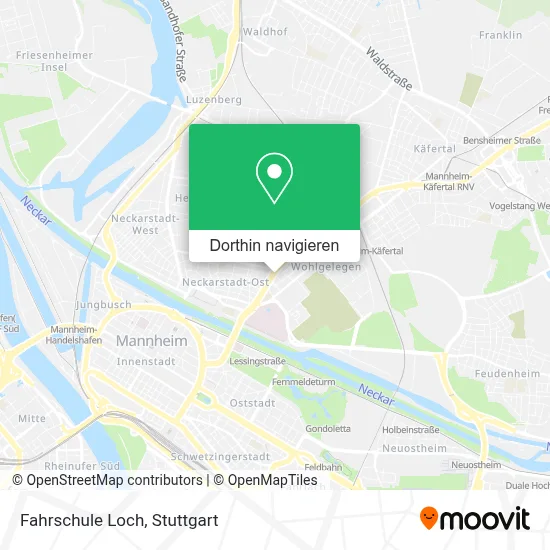 Fahrschule Loch Karte