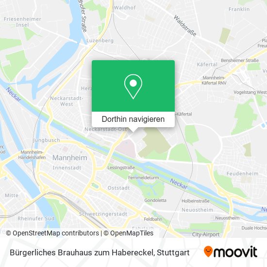 Bürgerliches Brauhaus zum Habereckel Karte