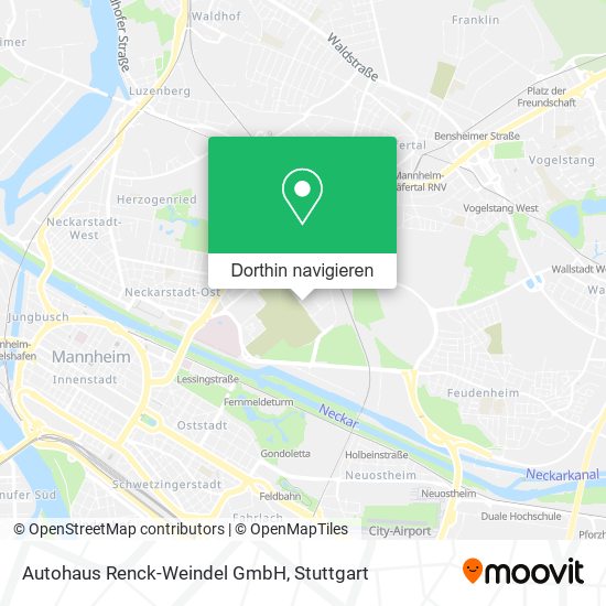 Autohaus Renck-Weindel GmbH Karte