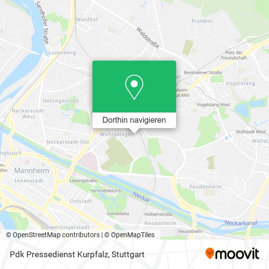 Pdk Pressedienst Kurpfalz Karte