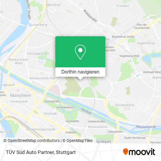 TÜV Süd Auto Partner Karte