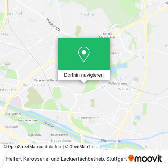 Helfert Karosserie- und Lackierfachbetrieb Karte