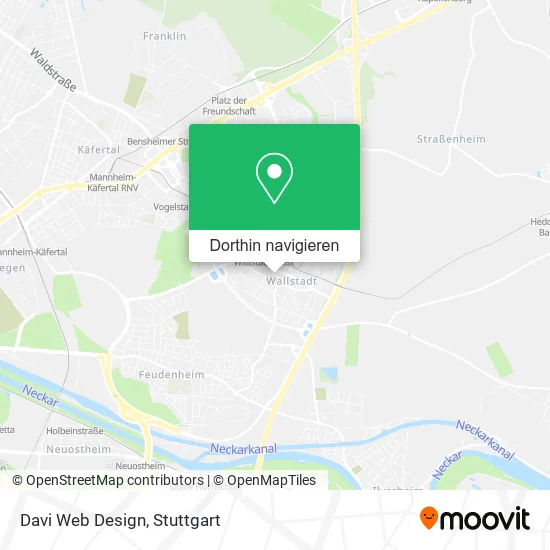 Davi Web Design Karte