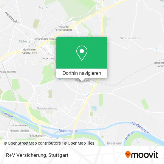 R+V Versicherung Karte