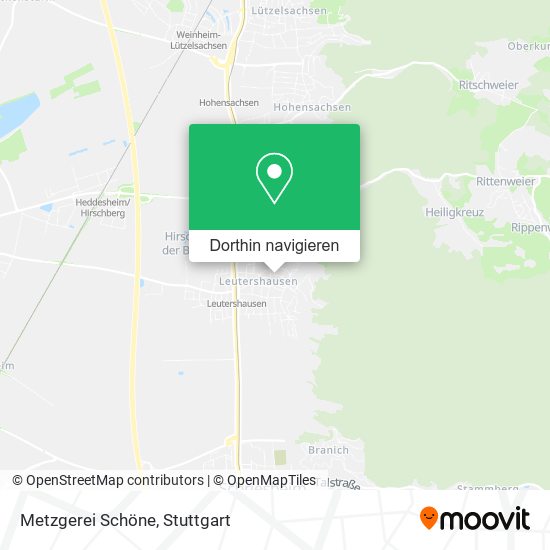 Metzgerei Schöne Karte