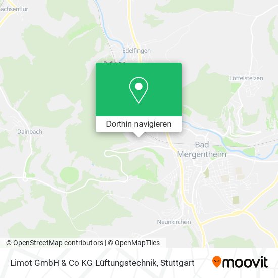 Limot GmbH & Co KG Lüftungstechnik Karte