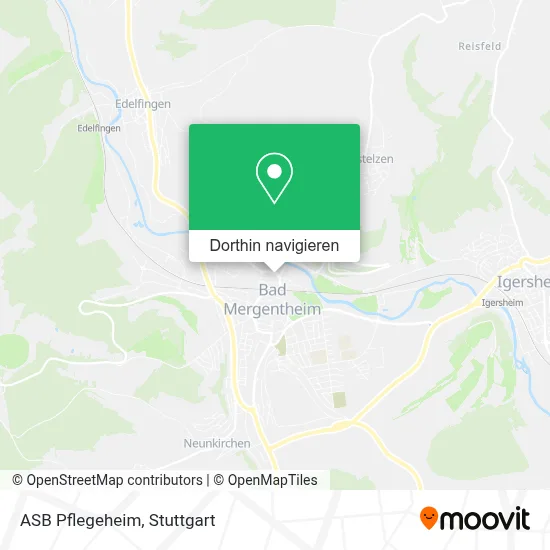 ASB Pflegeheim Karte