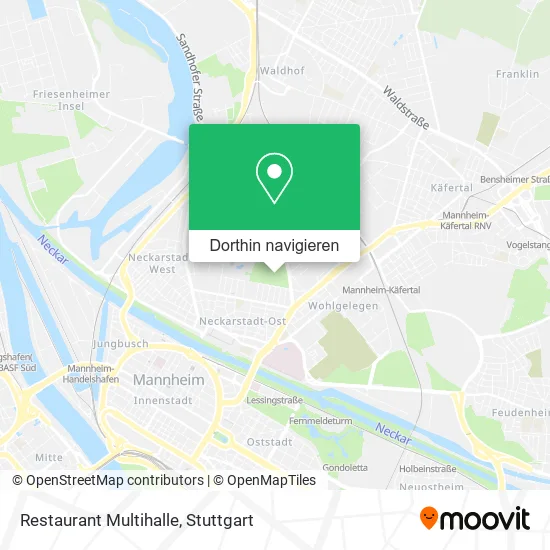 Restaurant Multihalle Karte