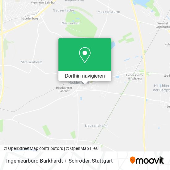 Ingenieurbüro Burkhardt + Schröder Karte