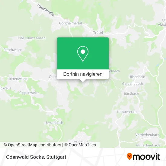 Odenwald Socks Karte