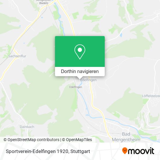 Sportverein-Edelfingen 1920 Karte