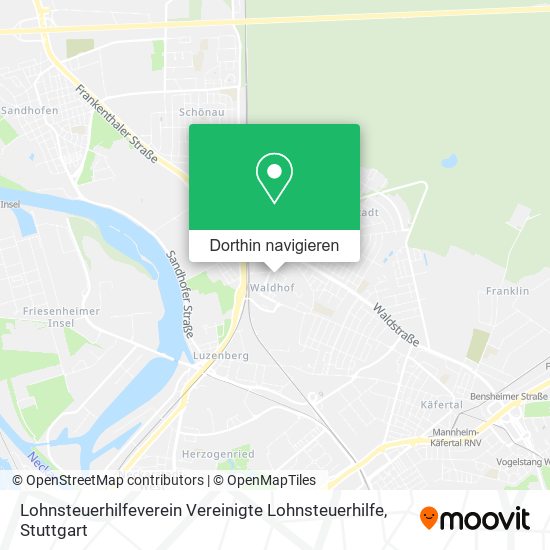 Lohnsteuerhilfeverein Vereinigte Lohnsteuerhilfe Karte