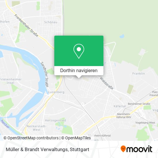 Müller & Brandt Verwaltungs Karte