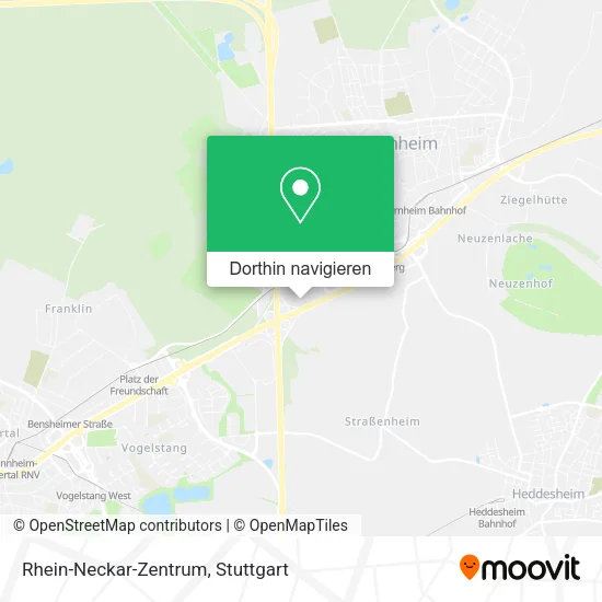 Rhein-Neckar-Zentrum Karte