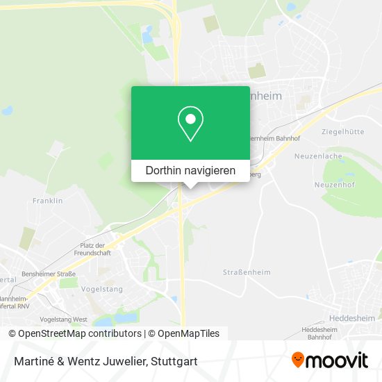Martiné & Wentz Juwelier Karte