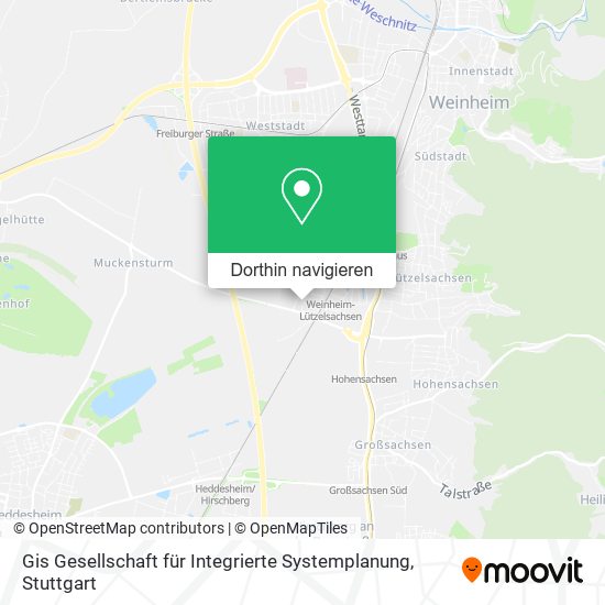 Gis Gesellschaft für Integrierte Systemplanung Karte