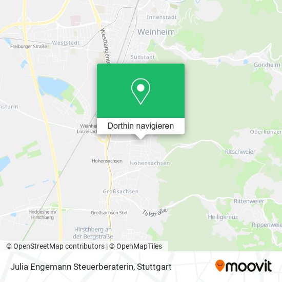 Julia Engemann Steuerberaterin Karte