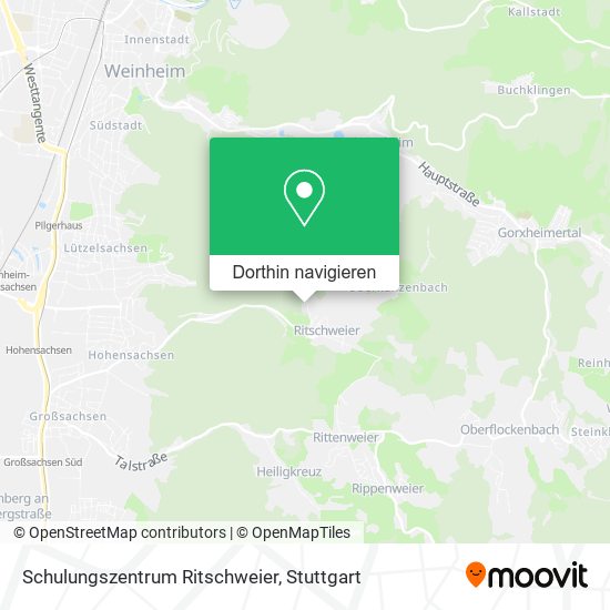 Schulungszentrum Ritschweier Karte