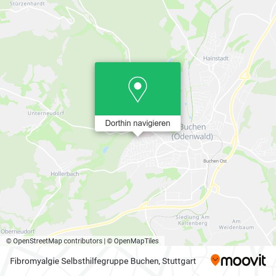 Fibromyalgie Selbsthilfegruppe Buchen Karte