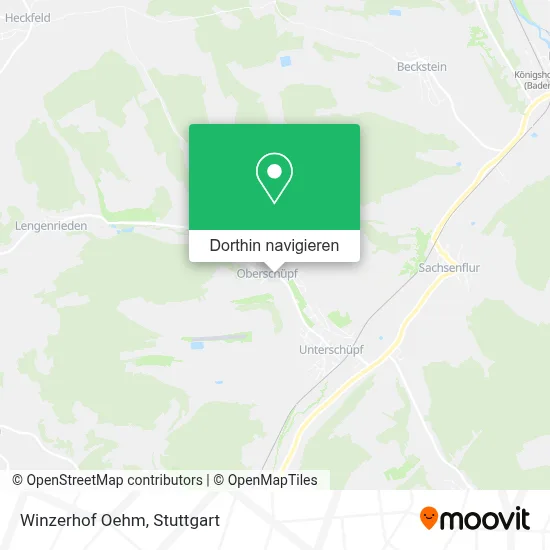 Winzerhof Oehm Karte