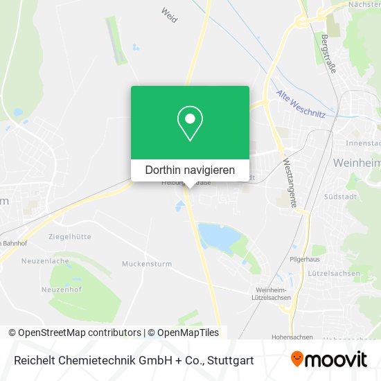 Reichelt Chemietechnik GmbH + Co. Karte