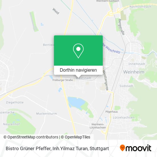 Bistro Grüner Pfeffer, Inh.Yilmaz Turan Karte