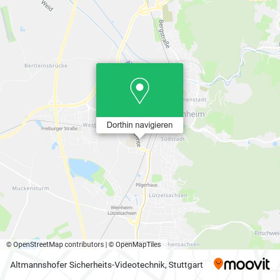 Altmannshofer Sicherheits-Videotechnik Karte