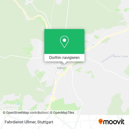 Fahrdienst Ullmer Karte